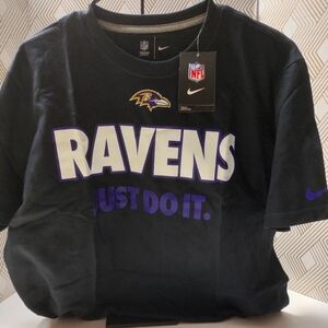 Nike NFL T-shirts Short Sleeves Baltimore Ravens
